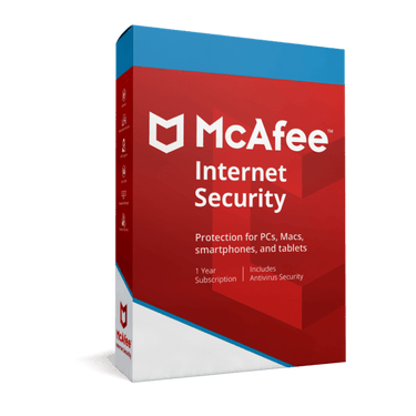 McAfee Software McAfee Internet Security (1 Year, 3 PC/Mac) Download